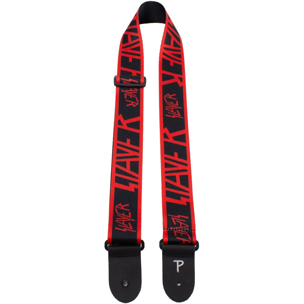 Slayer - Logo Guitar Strap - Black/Red